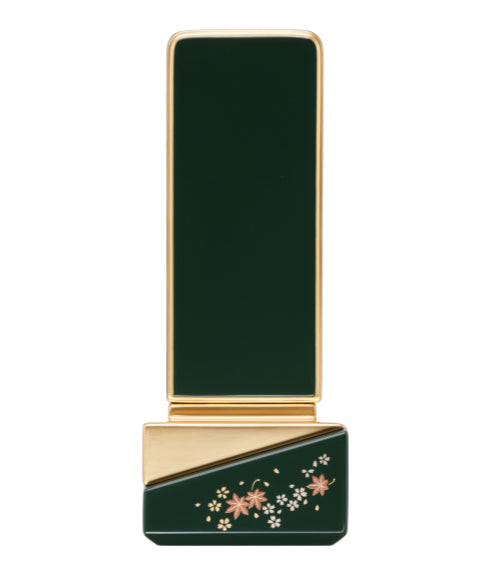 新世紀位牌 綺羅蒔絵 春秋 ロイヤルグリーン