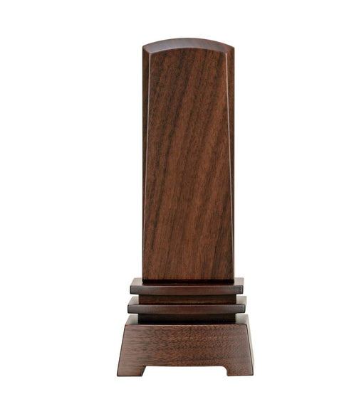 WOODEN CRAFT位牌 連 ウォールナット