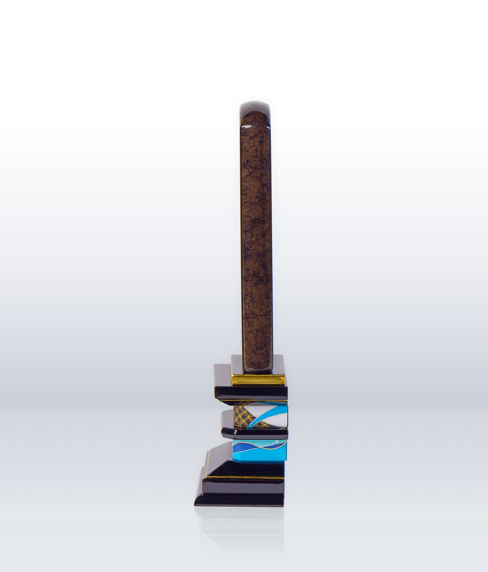 京截金位牌 洛彩 ブラック