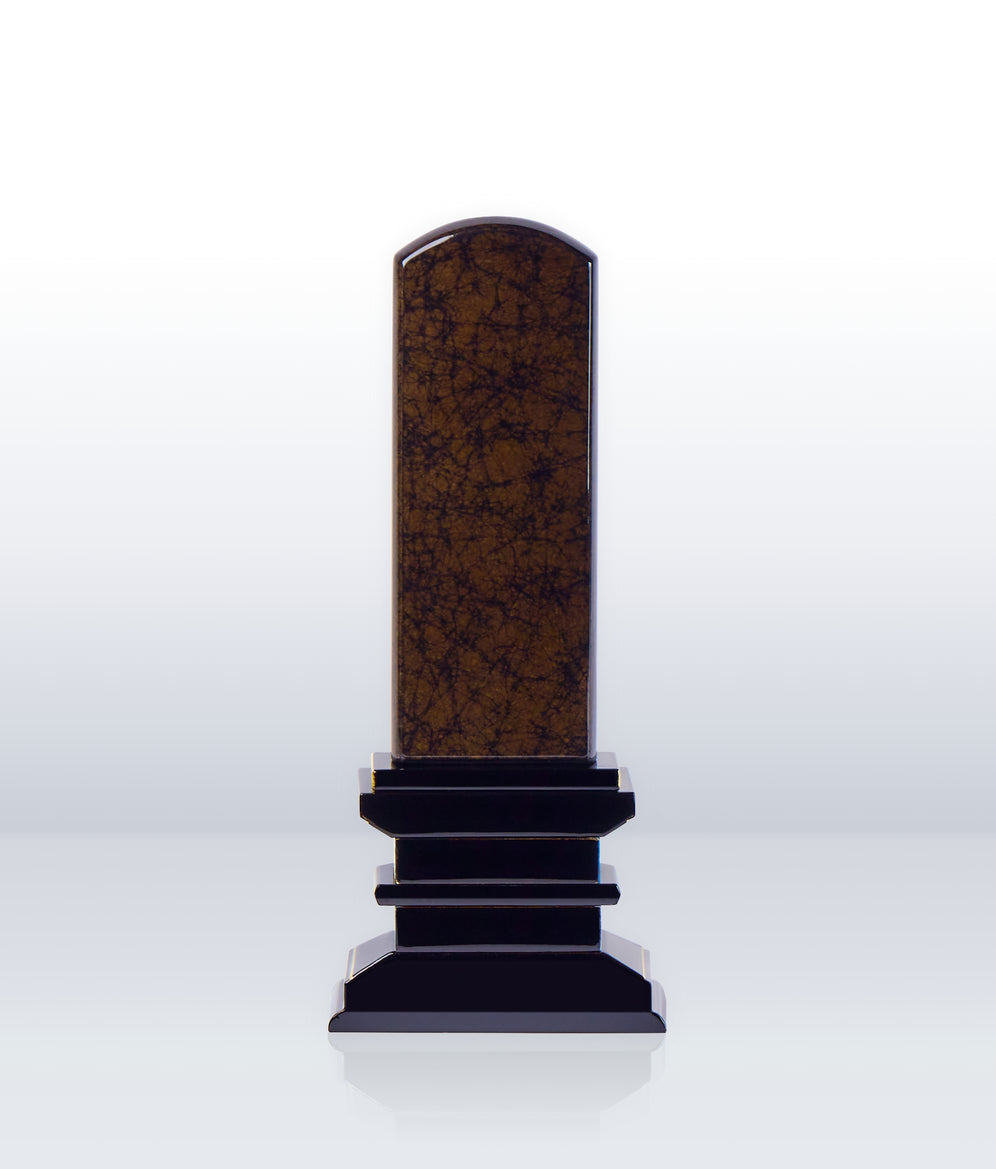 京截金位牌 洛彩 ブラック