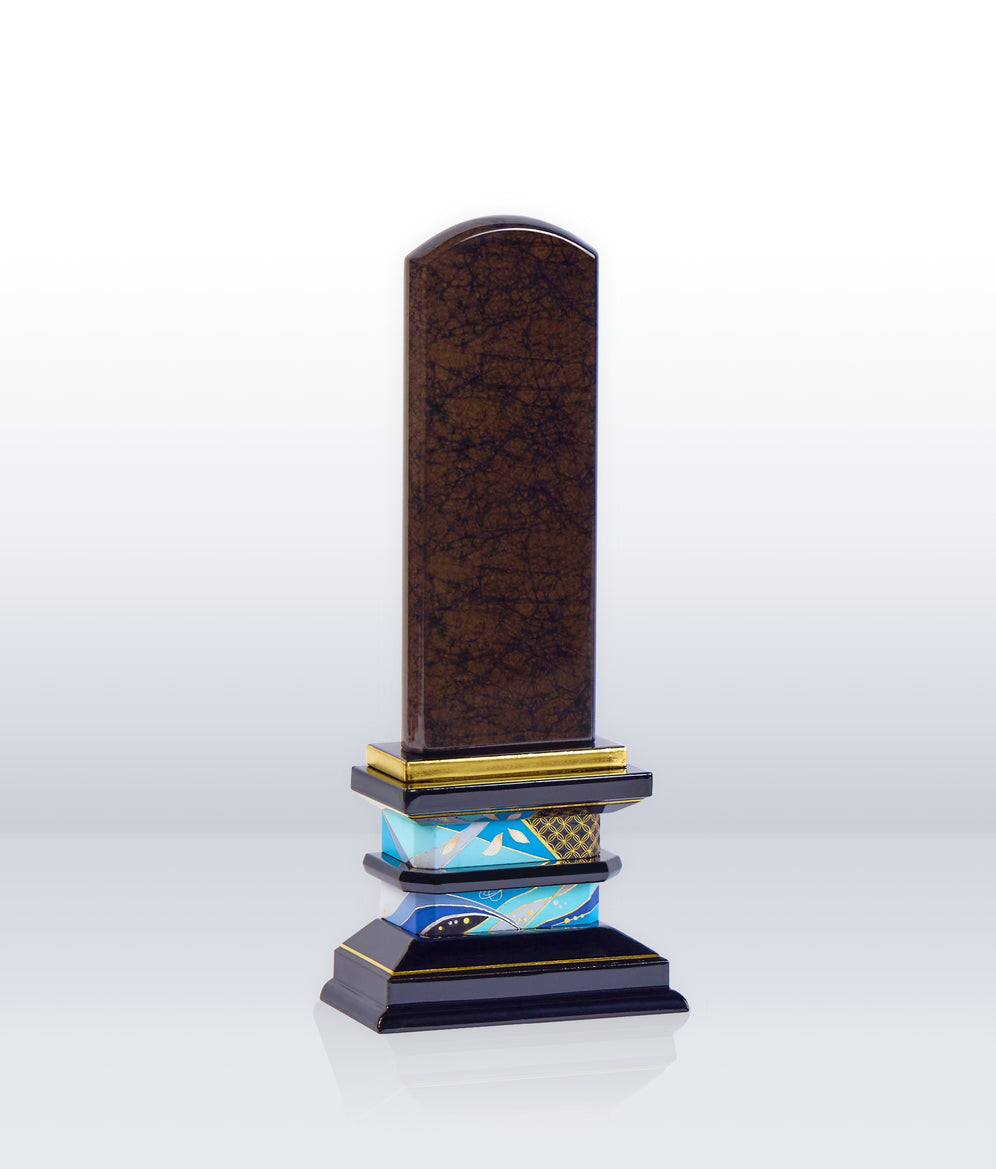 京截金位牌 洛彩 ブラック