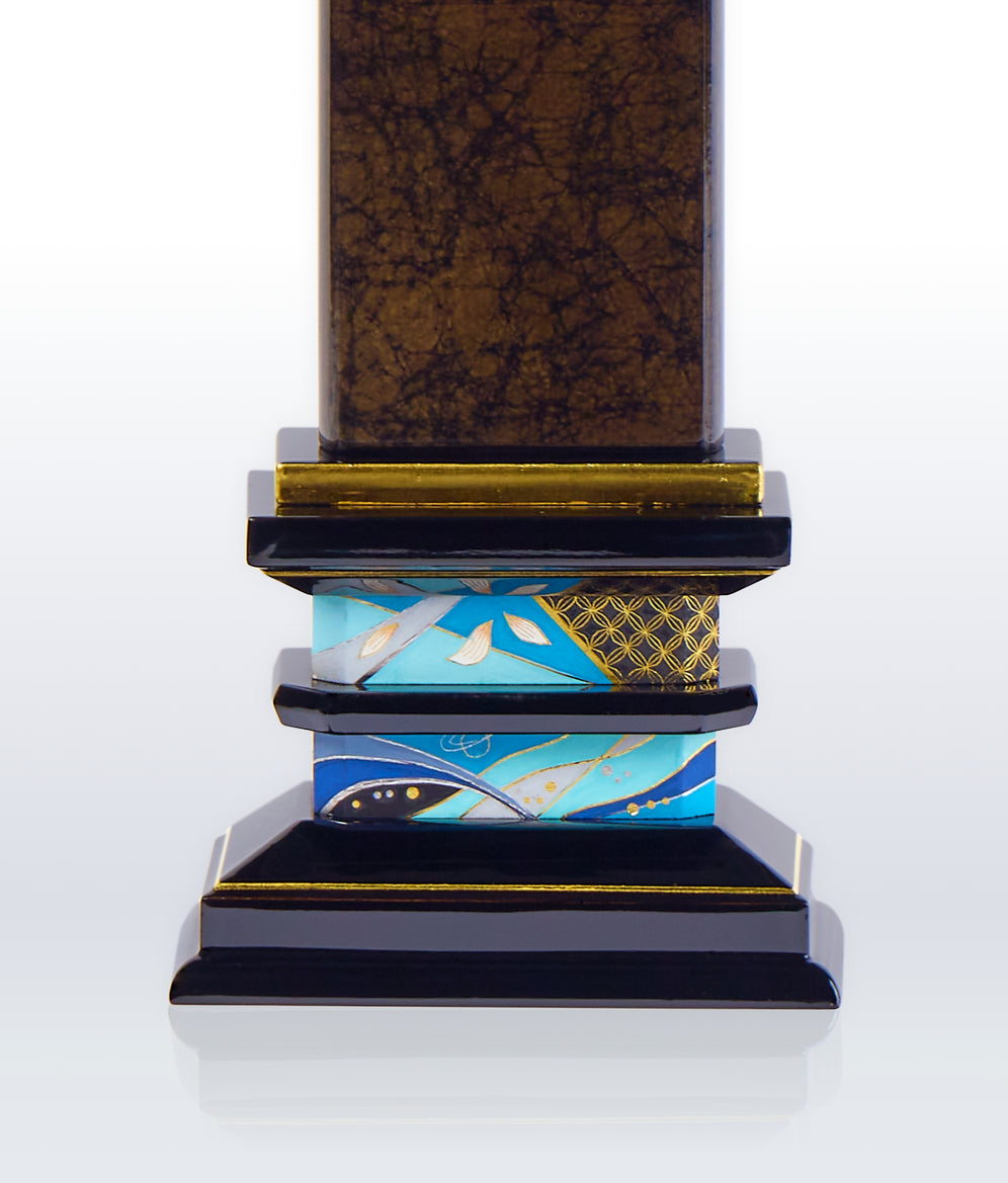 京截金位牌 洛彩 ブラック