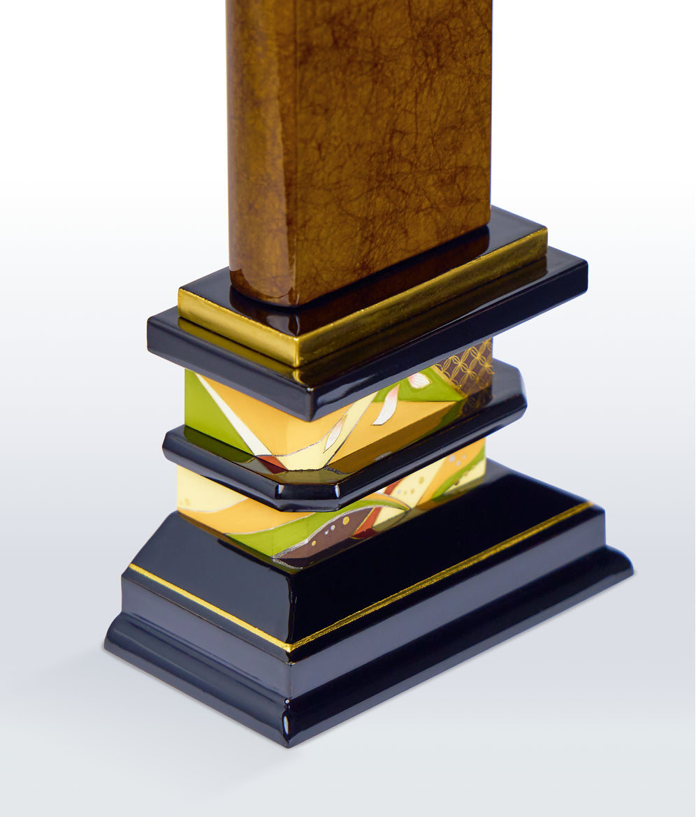 京截金位牌 洛彩 ブラウン