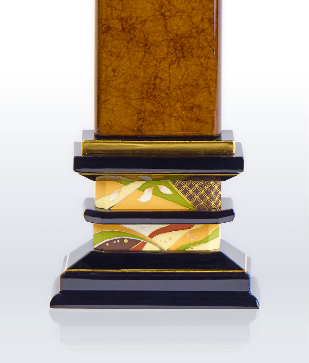 京截金位牌 洛彩 ブラウン