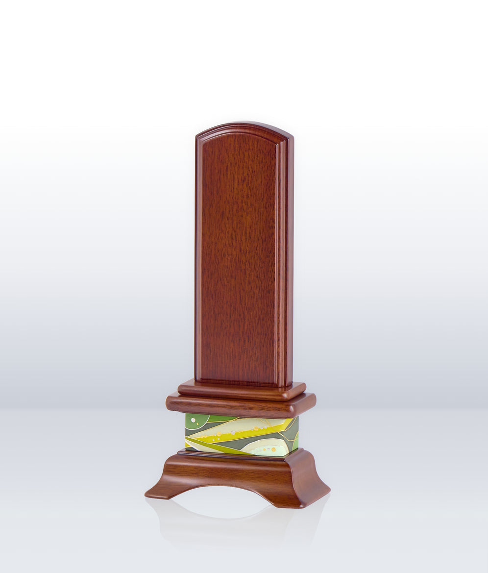 京截金位牌 洛風 グリーン