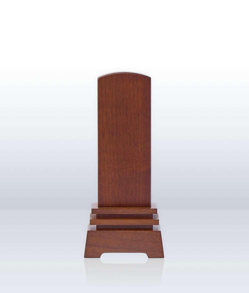 WOODEN CRAFT位牌 連 ウォールナット