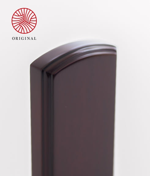 唐木紫檀 蓮付春日