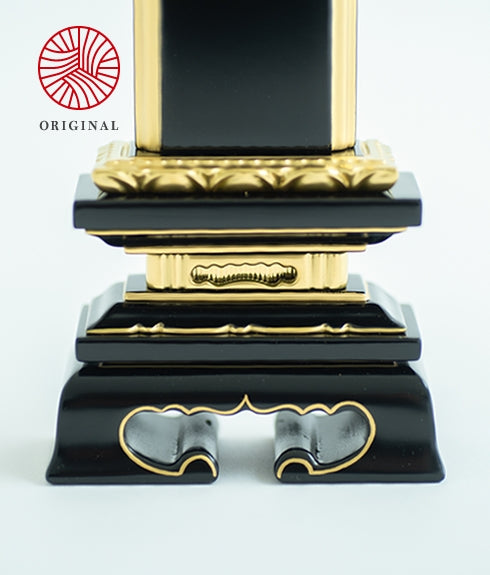 純金面粉 蓮付春日 | お位牌専門オンラインストア「お位牌工房王舎堂」