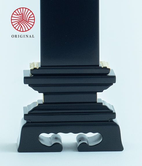 純金面粉 蓮付春日 | お位牌専門オンラインストア「お位牌工房王舎堂」